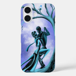Moonlit Tango: Romantic Dance Under the Stars iPhone 16 Case