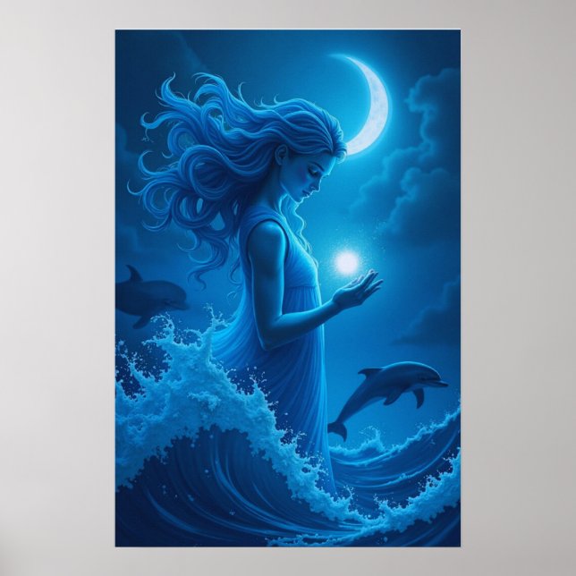 Moonlit Tidekeeper Poster (Front)