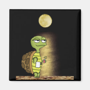 Moonlit Tortoise Magnet