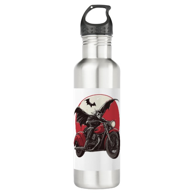  Moonlit Vampire Ride 710 Ml Water Bottle (Front)