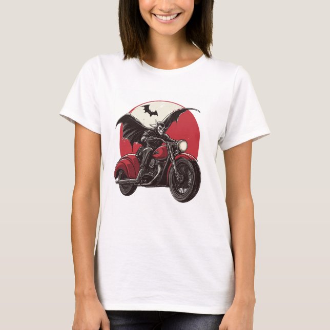  Moonlit Vampire Ride T-Shirt (Front)