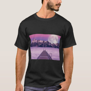 Moonlit Web Nature-Inspired Tee