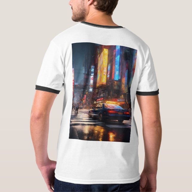Moonlit Whispers: A Winter's Tale T-Shirt (Back)