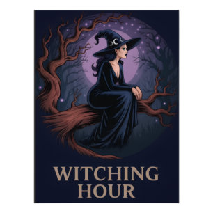 Moonlit Witch Poster