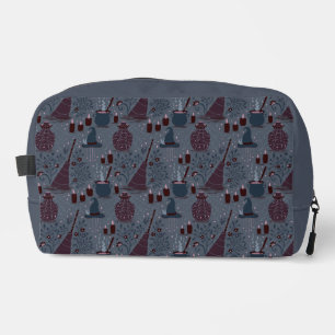 Moonlit Witchy Halloween Pattern Dopp Kit