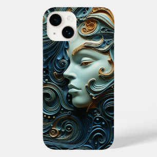 Moonlit Woman 3D Art Case-Mate iPhone 14 Case