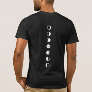 MOONPHRASE Cool Modern Moon Phase T-Shirt