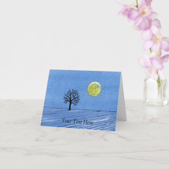 Moonrise Card (Orchid)