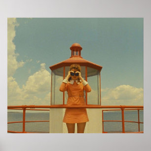 Moonrise Kingdom casttle Poster