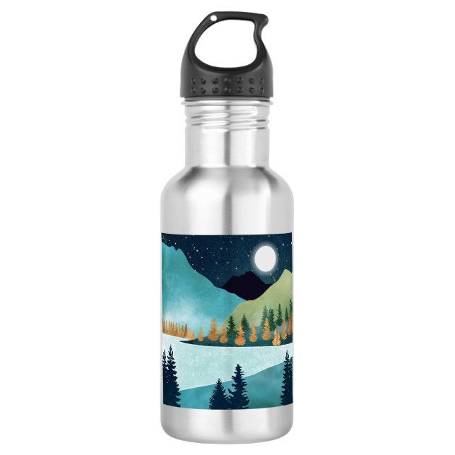 Moonrise Lake 532 Ml Water Bottle (Front)