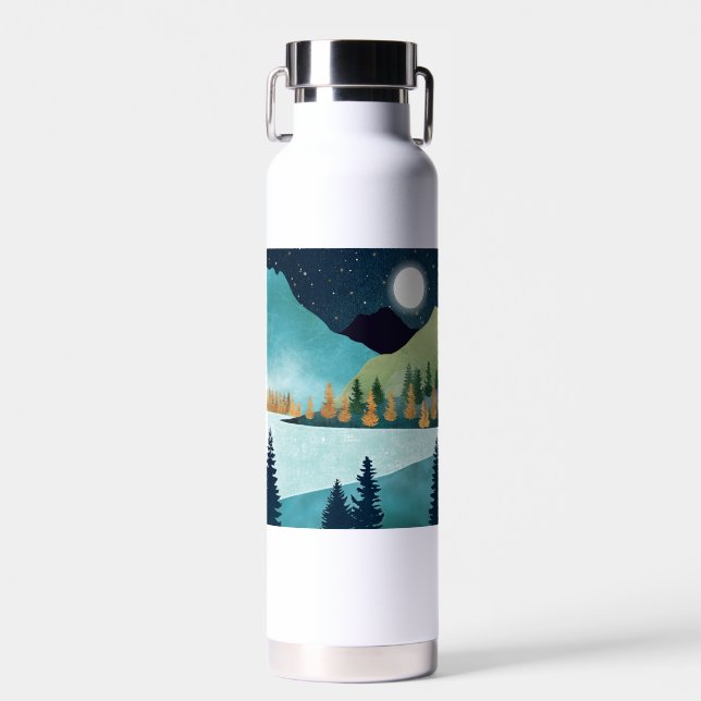 Moonrise Lake Water Bottle (Front)