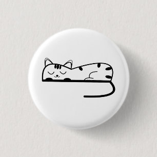 Moonrise Minimal Linework 3 Cm Round Badge