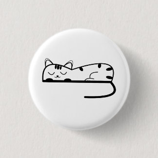 Moonrise Minimal Linework 3 Cm Round Badge