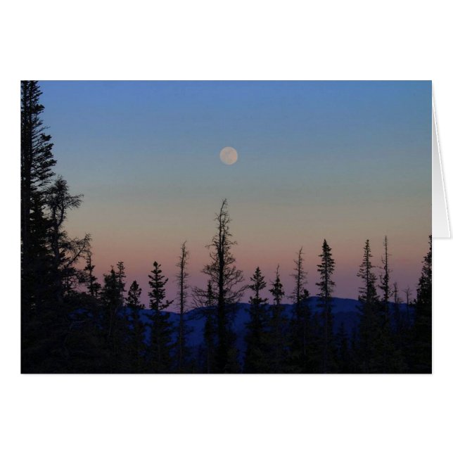 Moonrise over the Rockies (Front Horizontal)