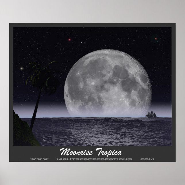 Moonrise Tropica Poster (Front)