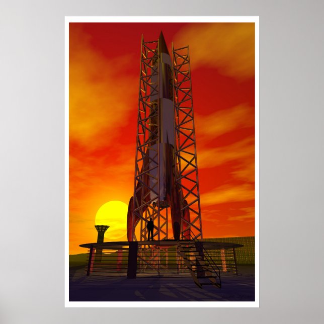 Moonrocket Poster (Front)