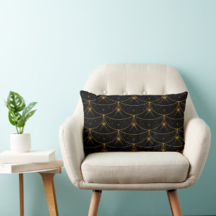 Moons and Stars Lumbar Pillow