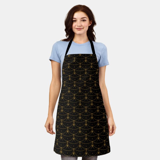 Moons and Stars Medium Apron (Worn)