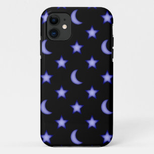 Moons and stars pattern Case-Mate iPhone case