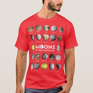 Moons of the Solar System T-Shirt