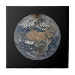 Moon's shadow on Earth - June 10 solar eclipse Tile
