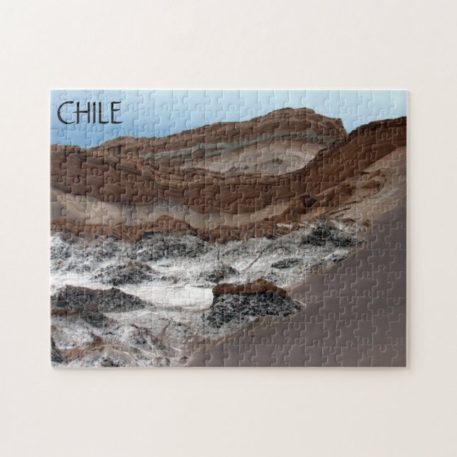 moonscape chile jigsaw puzzle (Horizontal)