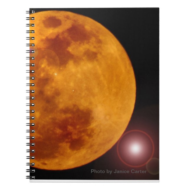 Moonscapes Spiral Notebook (Front)