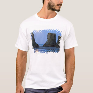 Moonset, Bandon Beach, Oregon. T-Shirt