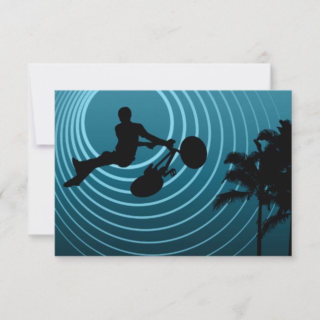 moonshine cycling invitation (Front)