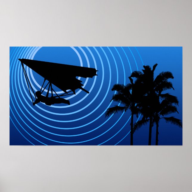moonshine hang gliding poster (Front)