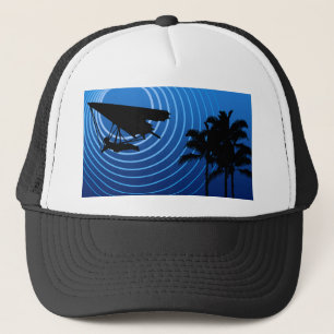 moonshine hang gliding trucker hat