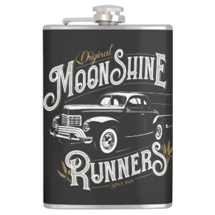 Moonshine Runners Hip Flask