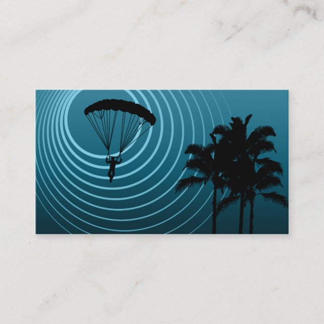 moonshine skydiving business card (Front)