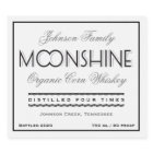 Moonshine Whiskey Black and Grey