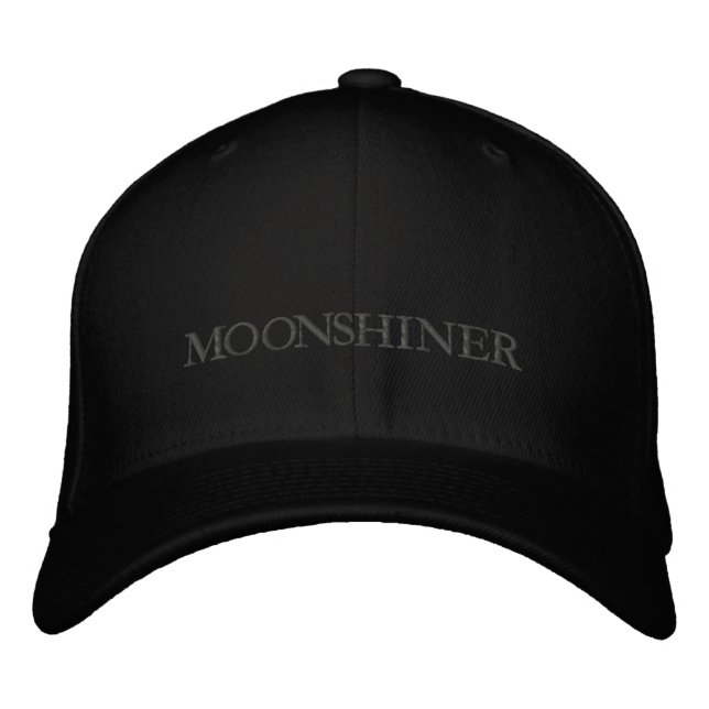 MOONSHINER EMBROIDERED HAT (Front)