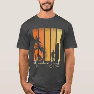 Moonstone Beach California Surfing T-Shirt