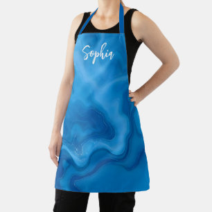 Moonstone Blue Apron
