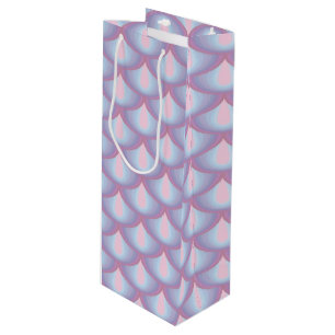 Moonstone Scales Wine Gift Bag
