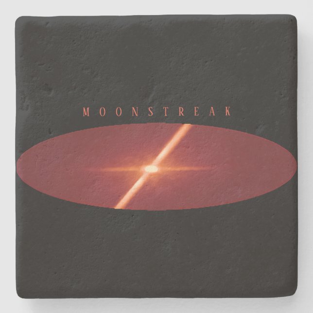 Moonstreak Stone Coaster (Front)