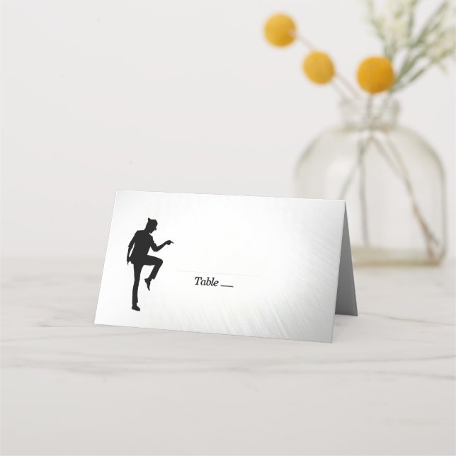 Moonwalk Dancers Place Cards (Front)