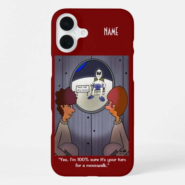 Moonwalk iPhone Case (Back)