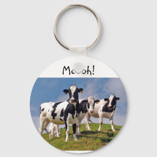 Moooh! Keychain