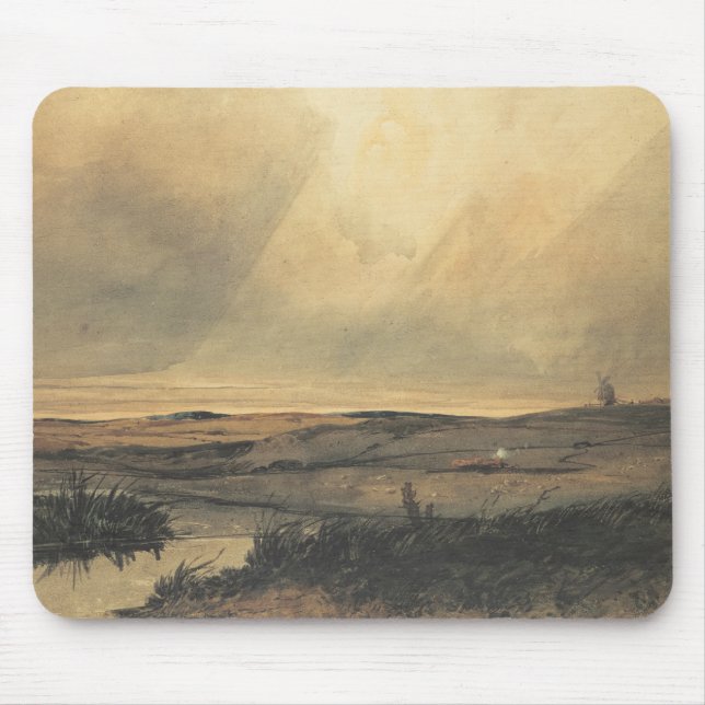 Moor with windmill mouse pad (Front)