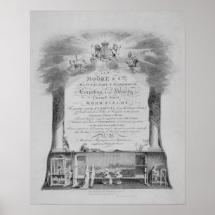 Moore & Co. Trade Card Poster