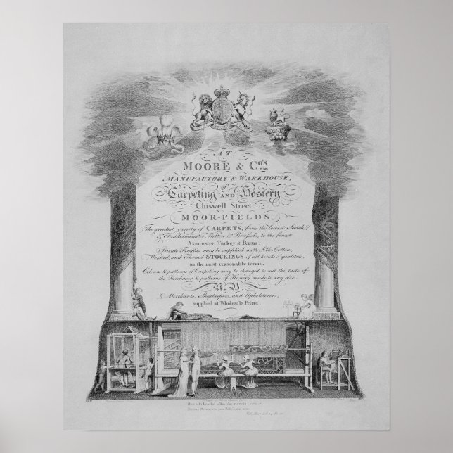 Moore & Co. Trade Card Poster (Front)