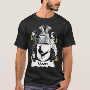 Moore Coat of Arms  Family Crest  T-Shirt