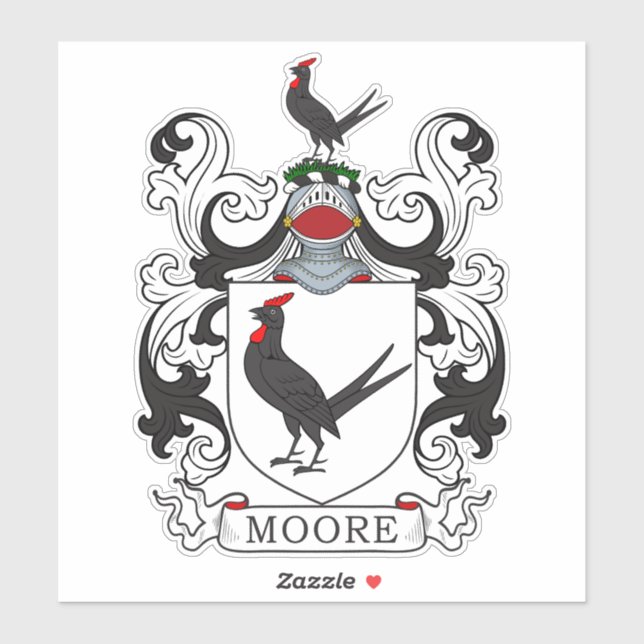 Moore Family Crest (Sheet)