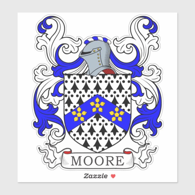 Moore Family Crest (Sheet)