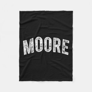 Moore fleece blanket
