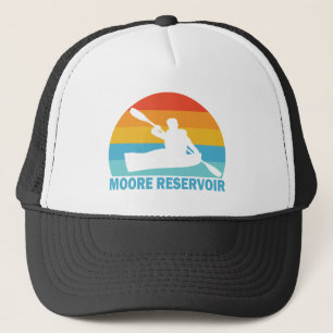 Moore Reservoir New Hampshire Kayak Trucker Hat